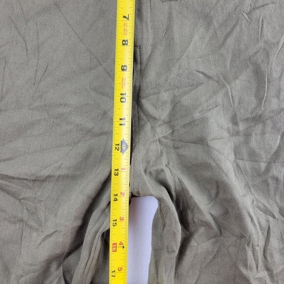 Parallel X League Knox Chino Shorts Army Embroidered Cotton Small Mens NWT - Picture 12 of 12